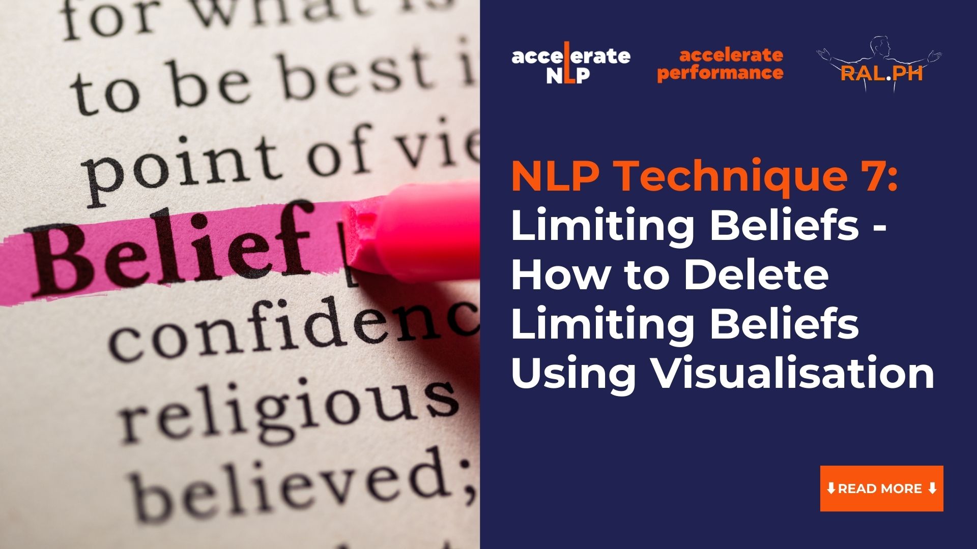 How to Delete Limiting Beliefs with NLP Visualisation
