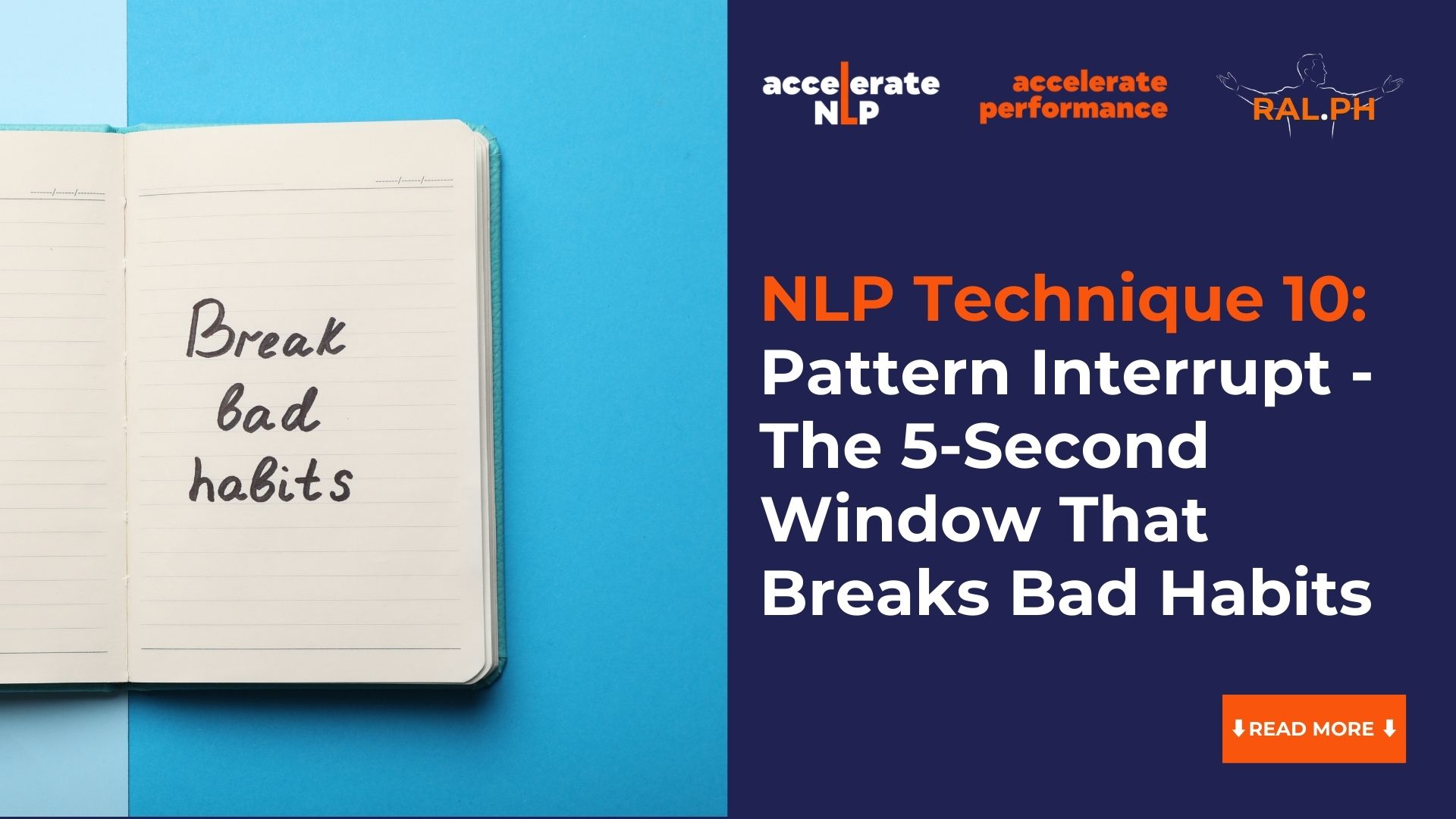 NLP Pattern Interrupt: Break Bad Habits in 5 Seconds